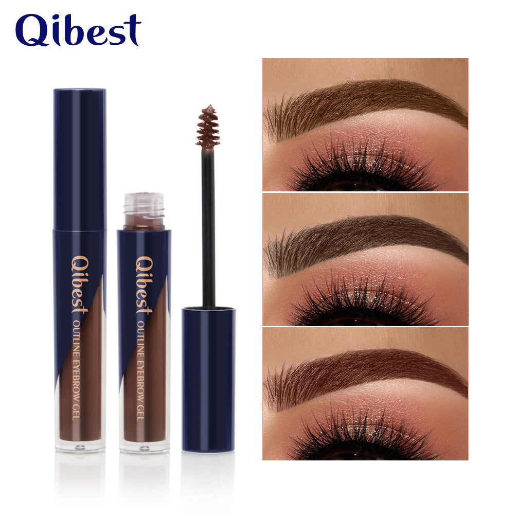 QIBEST Three Dimensional Thick Eyebrow Dyeing Liquid Eyebrow Dyeing Eyebrow Cream Waterproof Makeup Does Not Smudge Does Not Take Off Makeup - V.I.P Digital Presence