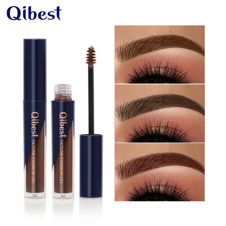 QIBEST Three Dimensional Thick Eyebrow Dyeing Liquid Eyebrow Dyeing Eyebrow Cream Waterproof Makeup Does Not Smudge Does Not Take Off Makeup - V.I.P Digital Presence