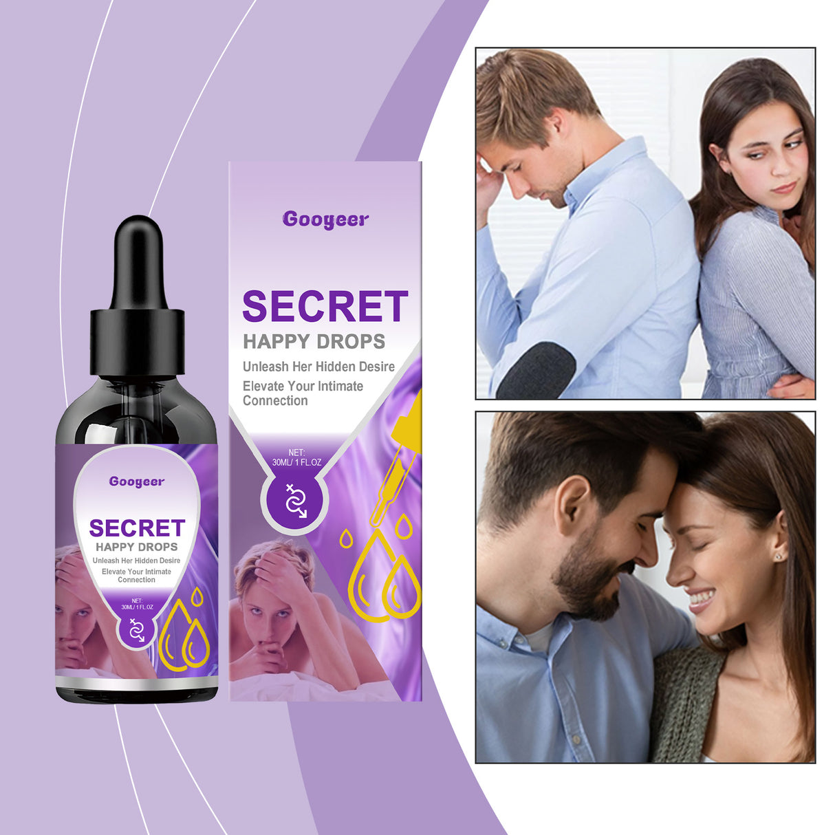 Secret Happiness Drops, Body Supplement Secret Happiness Drops Body Care - V.I.P Digital Presence