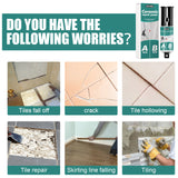 EELHOE Tile Repair Paste Tile Repair AB Glue Set Crack Repair Agent Ceramic Adhesive - V.I.P Digital Presence