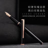 Pluma estilográfica LT Hongdian de oro rosa 920, punta superfina/fina de 0,4/0,5 mm, elegante y excelente para regalo de oficina.