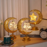 Christmas Gift Moon Lamp Ball Lamp Star Moon Lamp Muslim Festival Decorative Lamp Bedroom Desk Lamp Atmosphere Shaped Lamp - V.I.P Digital Presence