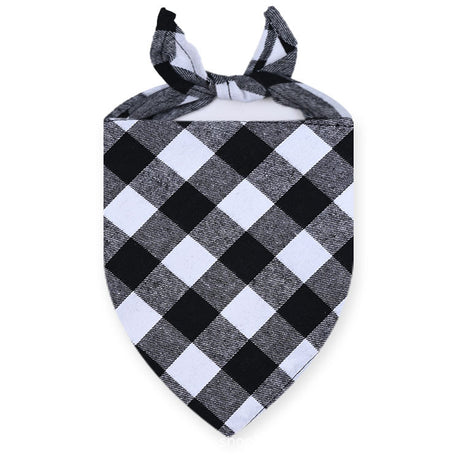Dog Bandanas Large Pet Scarf Bandana For Dog Cotton Plaid Washable Bow Tie Collar Cat Puppy Triangular Scarf Bib Dog Accessories - V.I.P Digital Presence