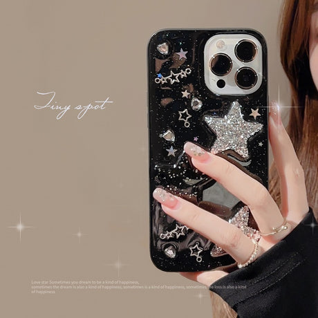 Sweet Cool 3D Star iPhone 14 Apple Phone Case 13 Drop Glue X/8 Spicy Girl 12/11 Suitable for 15promax - V.I.P Digital Presence
