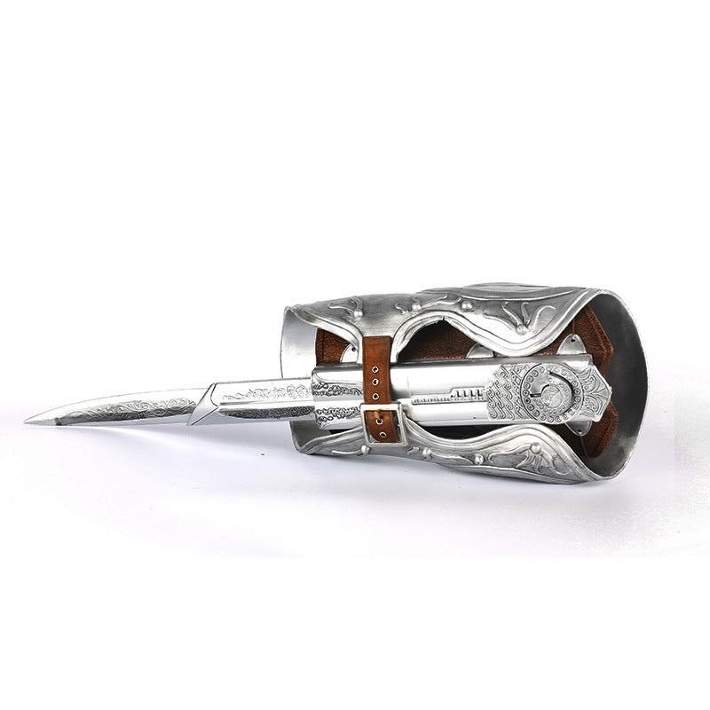 Assassin's Creed 3 Ezio COSPLAY Props 1:1 Hoja oculta Flechas ocultas Se pueden disparar