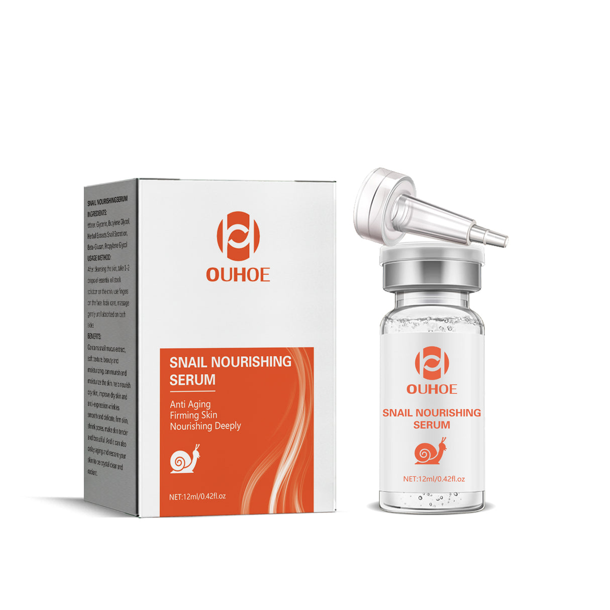 Snail Nourishing Repair Essence, Lightening Acne Muscle Acne Mark, Hydrating Whitening And Eliminate Pimples Essence - V.I.P Digital Presence
