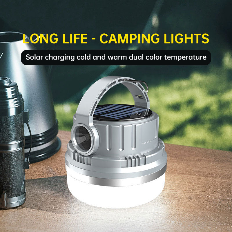 Outdoor Camping Light Solar Charging Camping Light LED Bulb Household Emergency Light - V.I.P Digital Presence