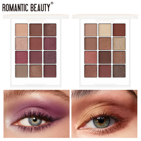 Romantic Beauty Makeup For Eye Ins Hot Sale Eye Shadow Disk 12 Color Eye Shadow - V.I.P Digital Presence