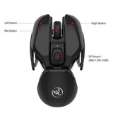 New USB wireless mouse 1600DPI rechargeable office mouse desktop laptop accessories - V.I.P Digital Presence