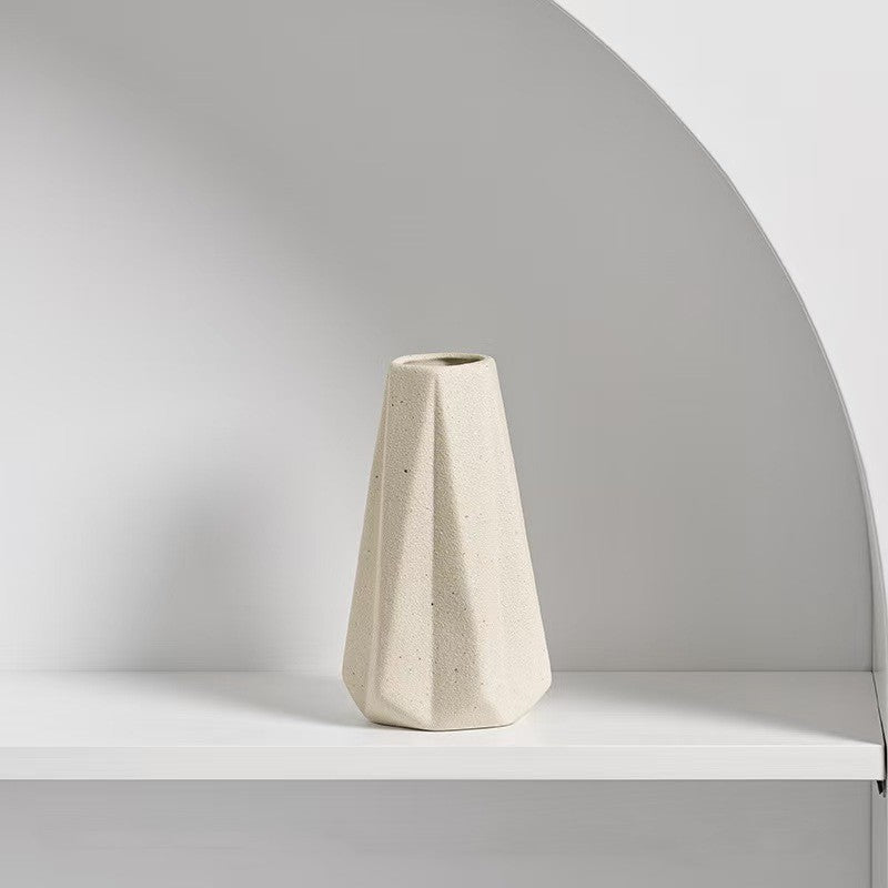 Ceramic Vases Ins Minimally Creative Home Dried Flowers Simulated Flowers Mini Small Flower Utensils Office Ornaments - V.I.P Digital Presence
