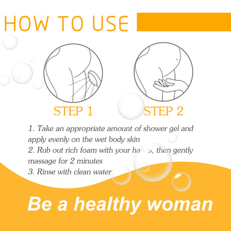 Feminine Wash With Sunflower Oil, Body Cleansing Skin Refreshing Oil Control Moisturizing Long-Lasting Fragrance Shower Gel - V.I.P Digital Presence