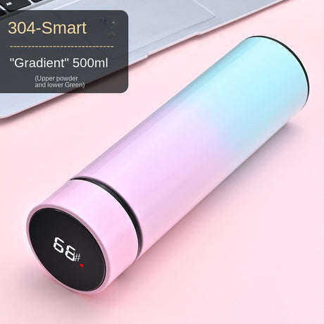 Smart Temperature Measurement Insulated Cup 304 Stainless Steel Water Cup Portable Home Cup Gift Cup Wholesale Engraving - V.I.P Digital Presence