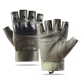 Tactical half-finger gloves men's soft shell protective microfiber special forces military fans sports cycling outdoor - V.I.P Digital Presence