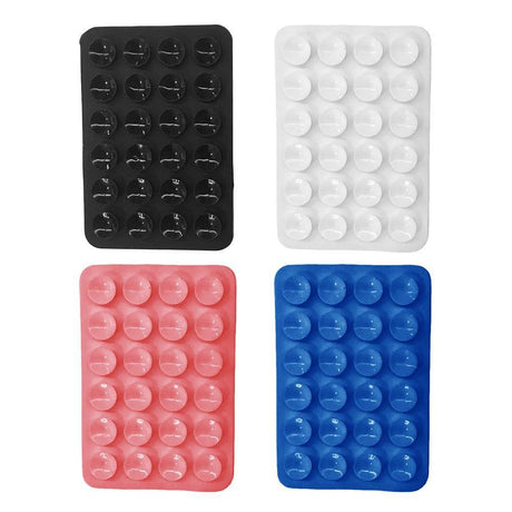 Thickened new mobile phone silicone suction cup 24 square suction cups mobile phone leather case silicone suction cup - V.I.P Digital Presence