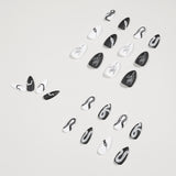 Dark Snake Pattern Mandarin Duck Wearing Manicure Fake Nail Manicure Patch Nail Patch Waterproof Removable Nail - V.I.P Digital Presence