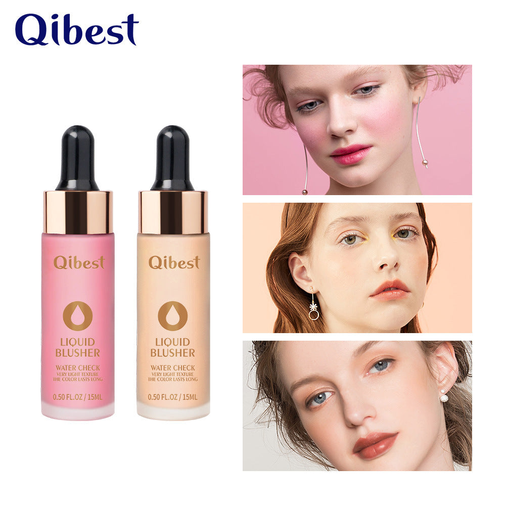 QIBEST Blush Cream Nude Makeup Moisturizing Brighten Skin Color Natural Contouring Blush Powder Rouge Liquid Blush - V.I.P Digital Presence