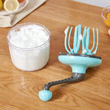 Household Baking Tools Cake Cream Beater Stirring Rod Egg White Foaming Machine Semi-Automatic Hand Operated Egg Beater - V.I.P Digital Presence