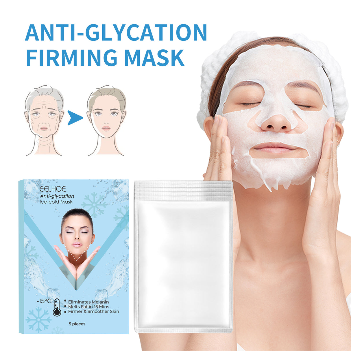 Anti-Aging Firming Mask Reduces Fine Lines, Hydrates And Tightens Skin Pores And Anti-Wrinkle Mask - V.I.P Digital Presence