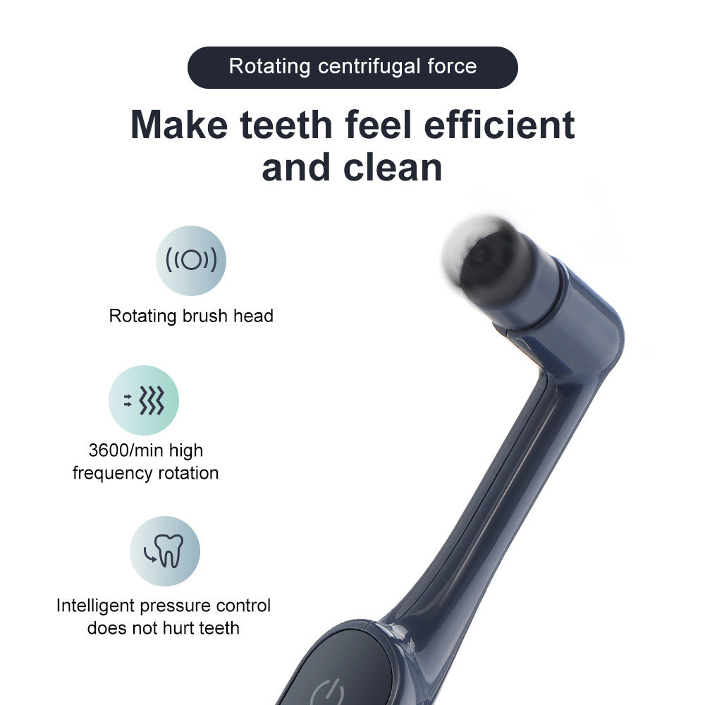 2-Speed Rotary Electric Toothbrush Rechargeable Adult Electric Toothbrush Waterproof Soft Bristle Couple Toothbrush - V.I.P Digital Presence