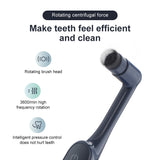 2-Speed Rotary Electric Toothbrush Rechargeable Adult Electric Toothbrush Waterproof Soft Bristle Couple Toothbrush - V.I.P Digital Presence