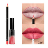 Pudaier 36 Color Matte Lip Gloss Lip Liner Matte Matte Lip Glaze Lipstick Pencil - V.I.P Digital Presence