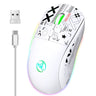 hxsj T90 2.4G Wireless Mechanical Mouse RGB Gaming Mouse Ergonomic 10 Million Keystroke 3600DPI Mouse 11 RGB Lighting Modes Mice - V.I.P Digital Presence