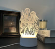 Acrylic 3D Night Light Creative Gift Bedroom Bedhead Atmosphere Plug in Small Desk Lamp - V.I.P Digital Presence