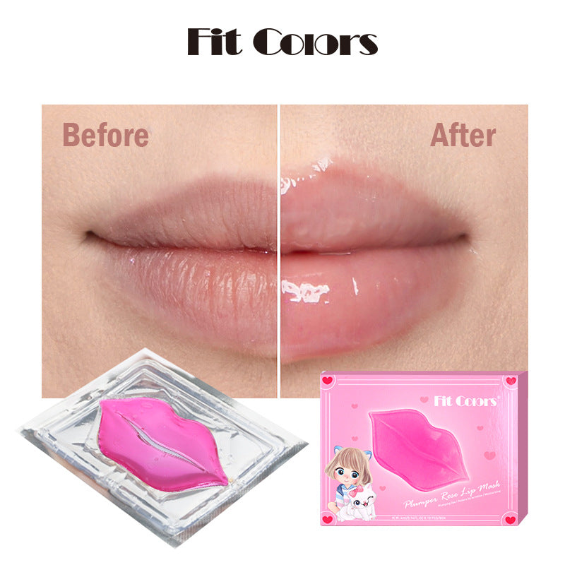 Fit Colors Moisturizing Lip Mask Lip Patch Single Piece Independent Packaging Fade Fine Lines Lip Care Lip Mask - V.I.P Digital Presence