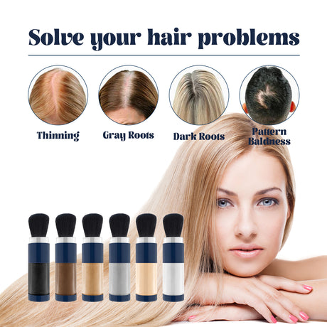 Color Fibers, Fill The Top Of Your Hairline With A Refreshing Fluffy Shade Powder - V.I.P Digital Presence