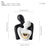 Creative couple figure decoration Newlywed home decoration Lover sculpture decoration figure desktop living room bookshelf decor - V.I.P Digital Presence