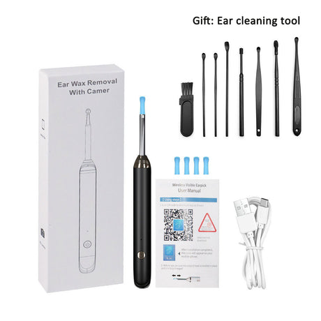 Visual Ear Spoon Cross border HD Visual Ear Picking Device Wireless WIFI Visual Ear Picking Spoon Visual Ear Picking Spoon - V.I.P Digital Presence