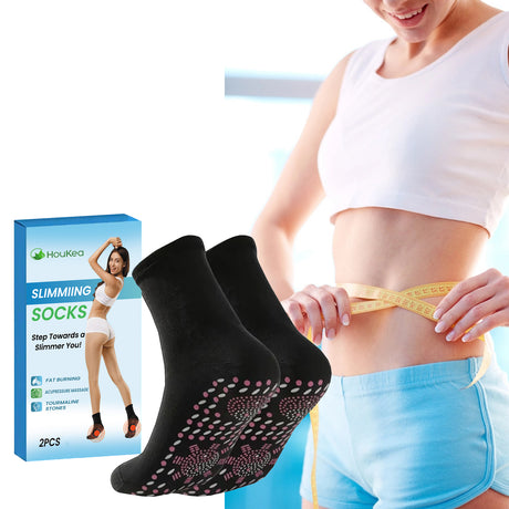 HouKea Stretch Socks, Firming Skin Friendly Soft And Comfortable Non-Slip Elastic Socks Foot Massage Treatment Leg Shaping - V.I.P Digital Presence