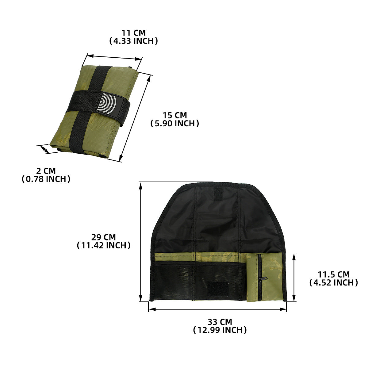 Mountain Bike Bag Saddle Seat Cushion Bag Tire Repair Kit Repair Battery Car Beam Motorcycle Electric Repair Kit