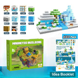 My Building World Magnetic Cube DIY Cherry Blossom Mountain Children's Educational Puzzle Assembly Toy Gift - V.I.P Digital Presence