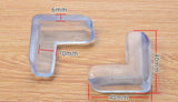 4 protectores de silicona para esquinas de mesa para bebés 