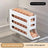 Refrigerator Egg Storage Box Automatic Scrolling Egg Holder Kitchen Large Capacity Dedicated Rolling Egg Storage Box for Kitchen - V.I.P Digital Presence