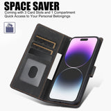 Suitable for Apple 16 Pro phone case FE wallet style anti drop phone leather case - V.I.P Digital Presence