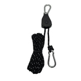 Outdoor camping canopy wind rope tent rope pulley adjuster windproof rope light fixture buckle hanging rope adjustable lifting - V.I.P Digital Presence