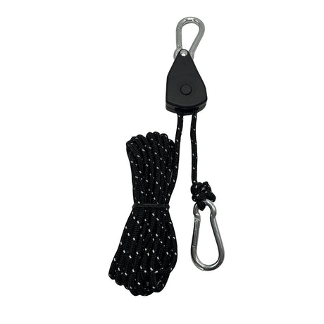 Outdoor camping canopy wind rope tent rope pulley adjuster windproof rope light fixture buckle hanging rope adjustable lifting - V.I.P Digital Presence