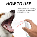 Pet Mint Fresh Breath Spray, Clean Your Dog's Bad Breath Fresh Breath Care - V.I.P Digital Presence