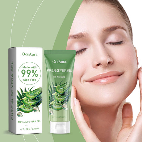 Aloe Vera Skin Care Gel, Moisturizing Facial Moisturizing Acne Skin Moisturizing After Sun Soothing Aloe Gel Cream - V.I.P Digital Presence