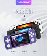 RG351P ANBERNIC  Retro Game PS1 RK3326 64G Open Source System 3.5 inch IPS Screen Portable Handheld Game Console RG351gift 2400 - V.I.P Digital Presence