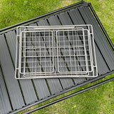 IGT Stainless Steel Folding Basket: Drain & Wash, Ideal Camping Table Accessory. - V.I.P Digital Presence