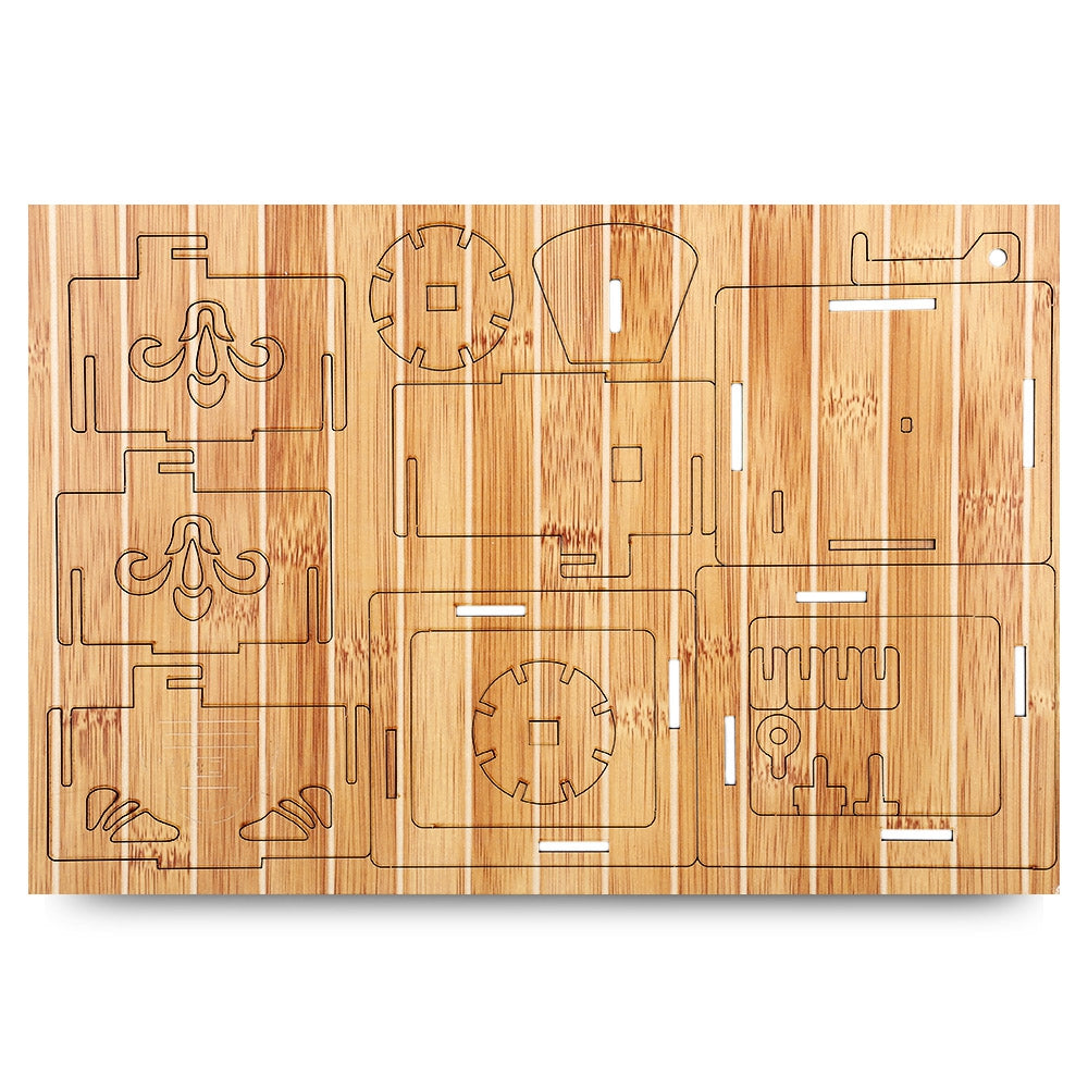 Woodcraft Assembly Kit 3D Jigsaw Puzzle - Phonograph - V.I.P Digital Presence