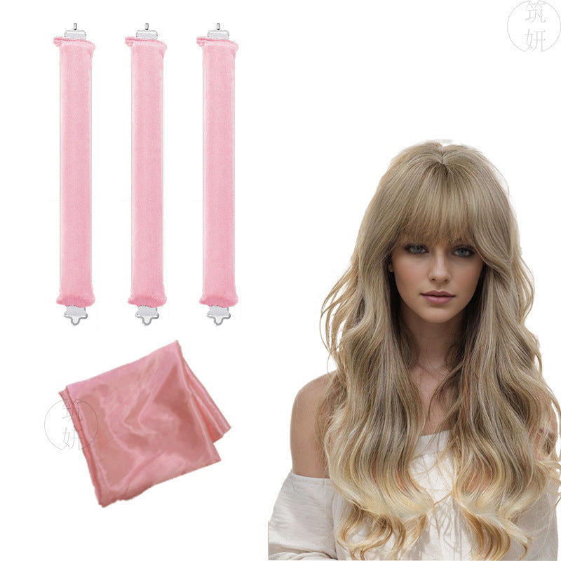 Sleeping lazy heatless hair curler simple big wave bold curling iron - V.I.P Digital Presence