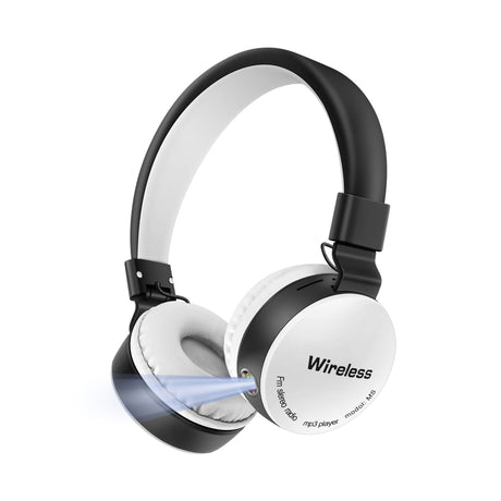 AKZ-B67 Bluetooth headset with high battery flashlight lighting headset card insertion FM - V.I.P Digital Presence