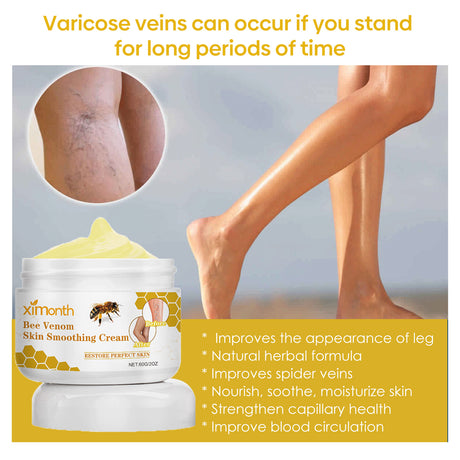 Bee Venom Leg Care Cream Relieves Leg Discomfort, Pamper And Moisturize Skin Body Care Cream - V.I.P Digital Presence