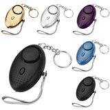 Alarma de autodefensa de 140 dB, alerta de seguridad, alarma de emergencia fuerte, llavero, seguridad personal para mujeres, niños, ancianos y niñas.