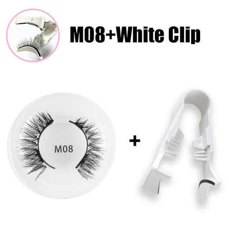 Magnetic false eyelashes set one pair magnetic false eyelashes natural thick and long false eyelashes quantum eyelashes - V.I.P Digital Presence