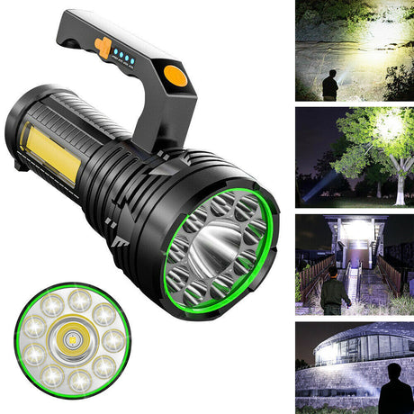 Strong Light Portable Light Flashlight Multi-Function Rechargeable Waterproof Searchlight Outdoor Emergency USB Outdoor Light - V.I.P Digital Presence